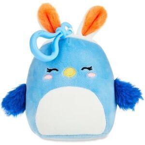 squishmallows 3.5" Easter Clip-On Bebe The Bluebird